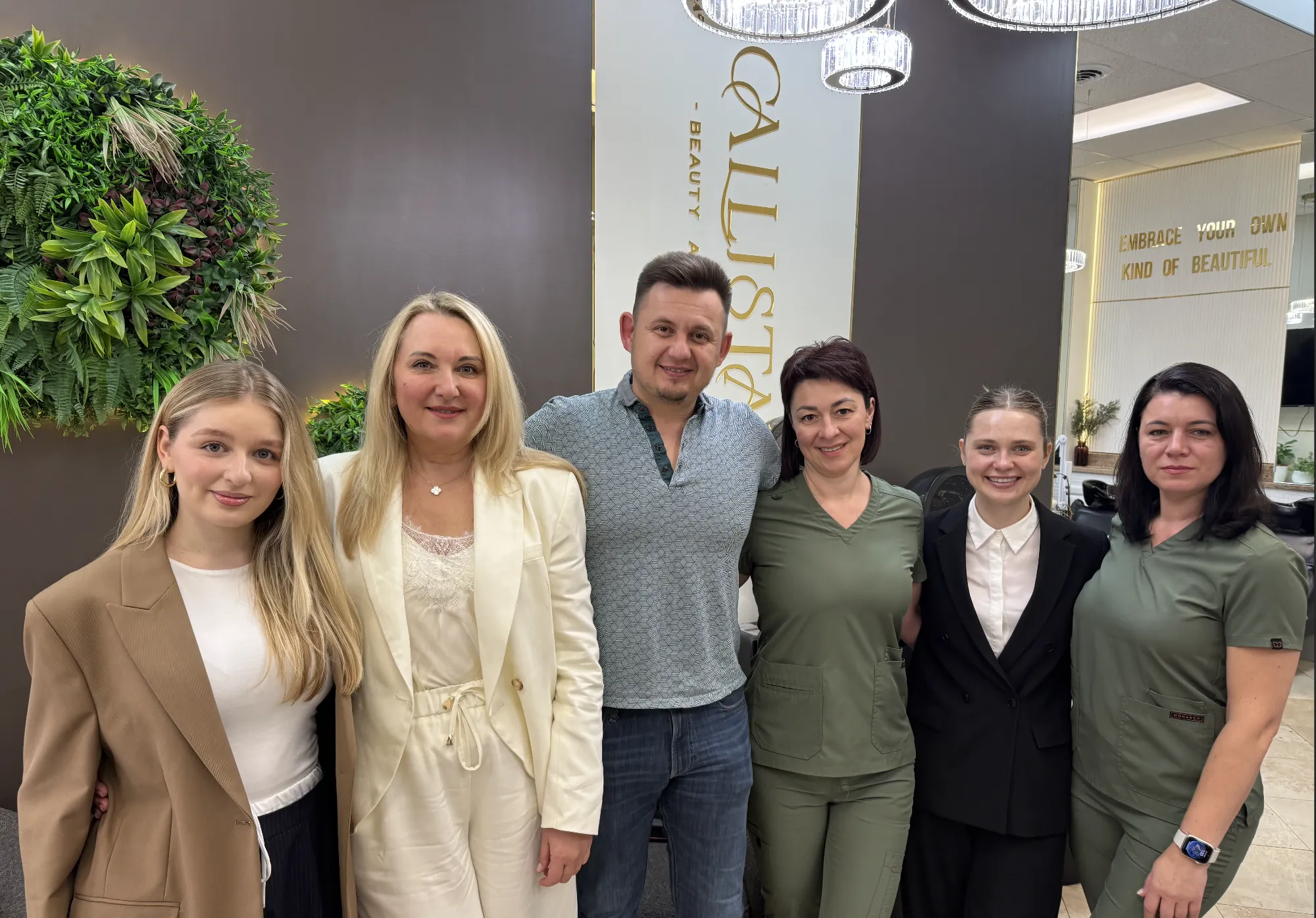 The Callista team together in our Jefferson Park, Chicago studio
